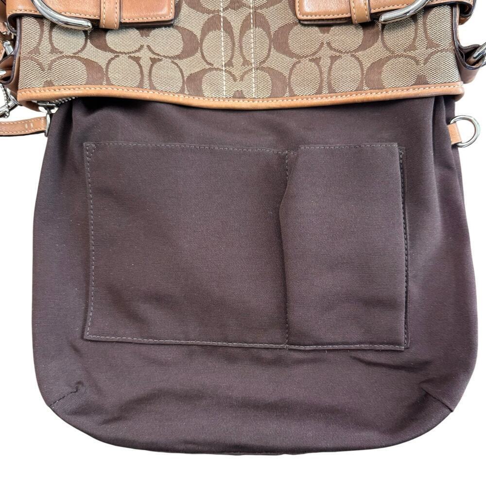 Coach Signature Jacquard Canvas Soho Handbag #3574 - Picture 4 of 11